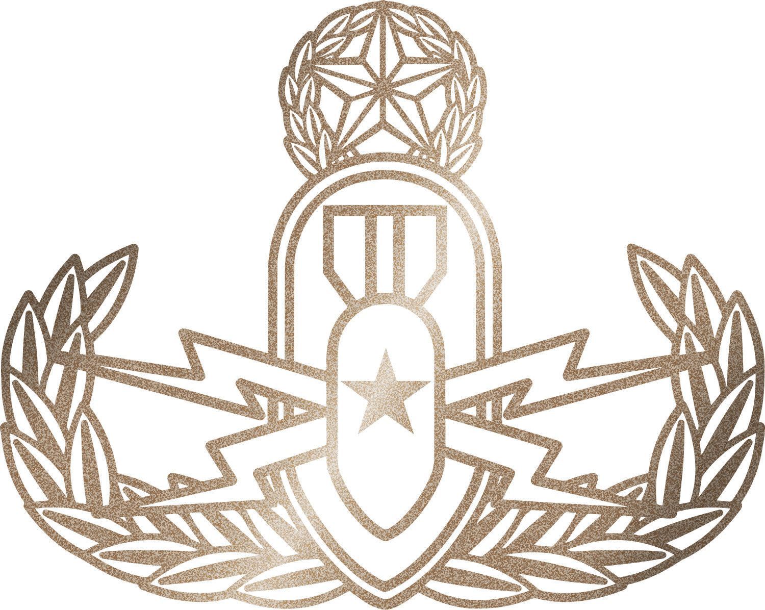 1500x1196 Master Eod Badge Vinyl Decal Ideas For The House Vinyl Decals