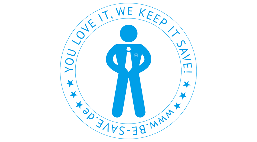 Be Save Sicherheit Service Logo Vector 900x500 Be Save Sicherheit Service Logo Vector