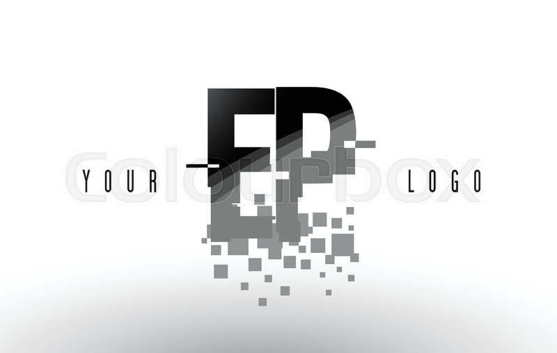 Ep E P Pixel Letter Logo With Digital Stock Vector Colourbox 800x508 Ep E P Pixel Letter Logo With Digital Stock Vector Colourbox