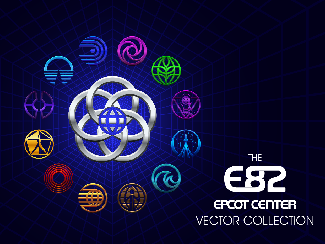1240x930 Now Available ! The Epcot Center Vector Collection Now Includes