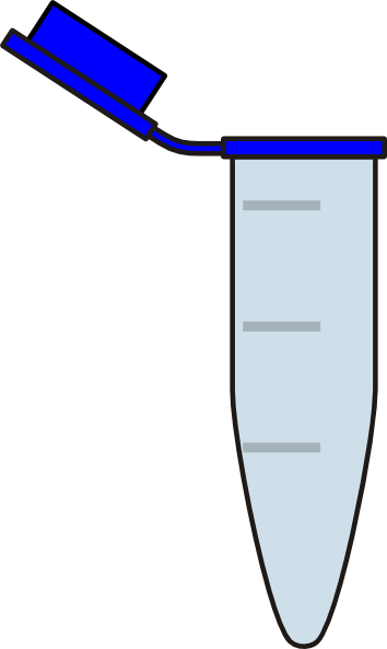 354x593 Eppendorf Tube Blue Png, Clip Art For Web