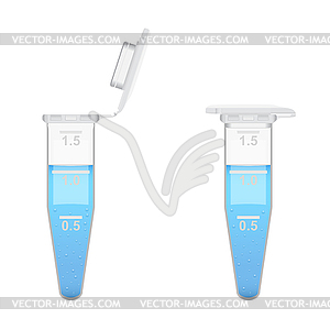 300x300 Eppendorf Tubes With Colored Solution And Bubbles