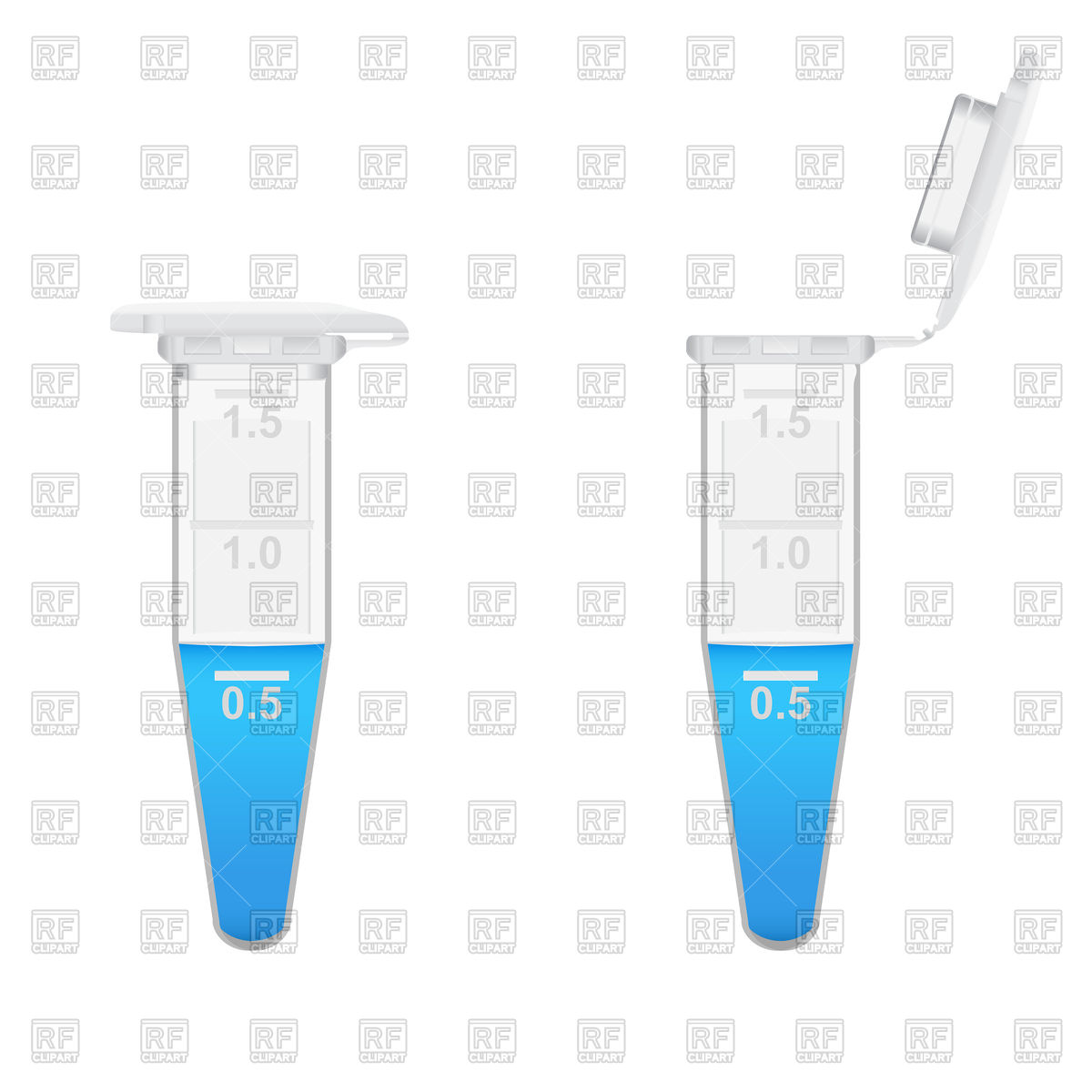 1200x1200 Eppendorf Tubes With Solution