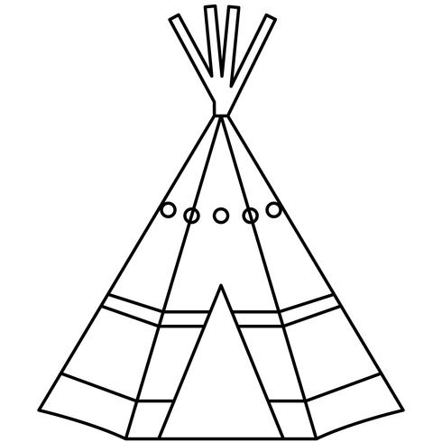 490x490 Tipi Teepee Vector