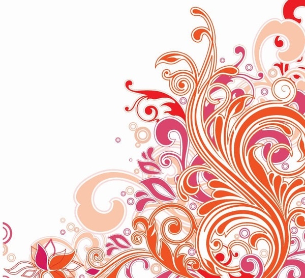 600x546 Swirl Floral Design Vector Art Free Vector In Encapsulated