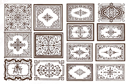 425x279 Ornate Border Frame Vector Vector Free Vector Download