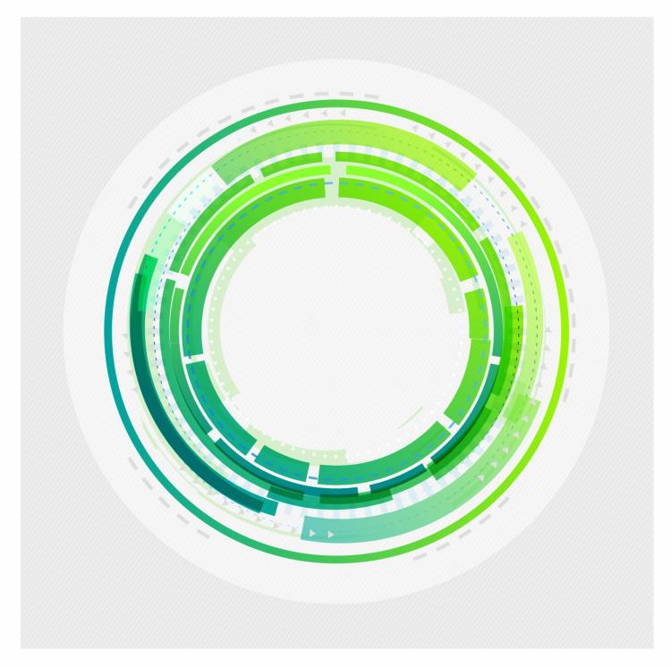 750x746 Abstract Technology Circles Background