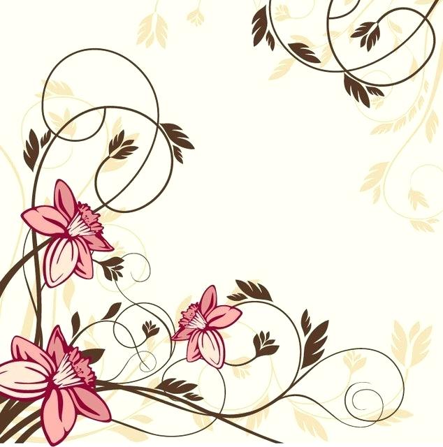 634x640 Flowers Vector