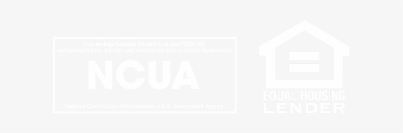 820x271 Ncua Insured, Equal Housing Lender