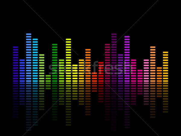 600x450 Vector Music Equalizer Vector Illustration Ramona Kaulitzki