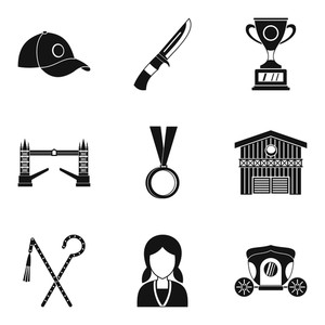 Equestrian Icons Set Simple Set Of Equestrian Vector Icons 300x300 Equestrian Icons Set Simple Set Of Equestrian Vector Icons