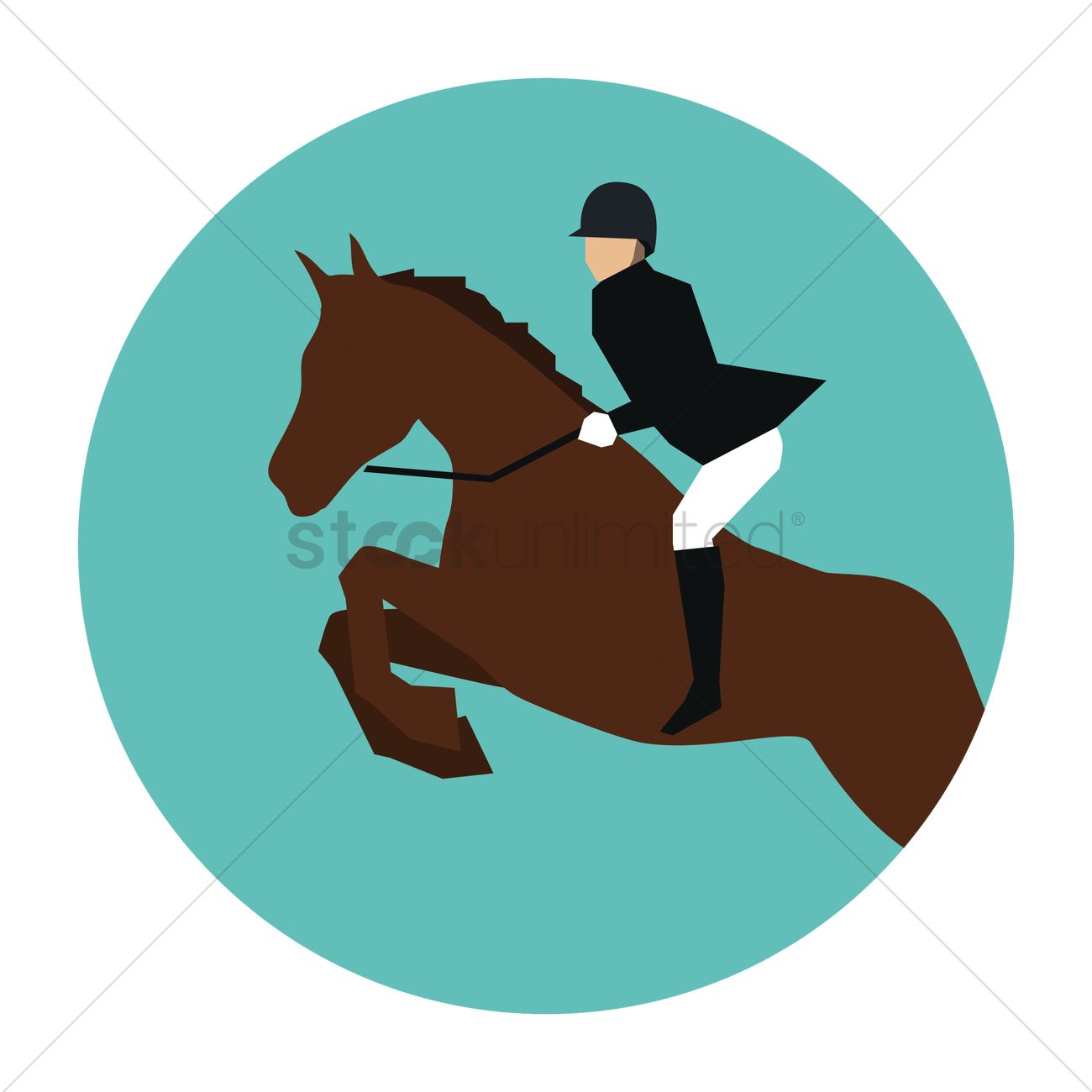 Equestrian Vector Image 1300x1300 Equestrian Vector Image