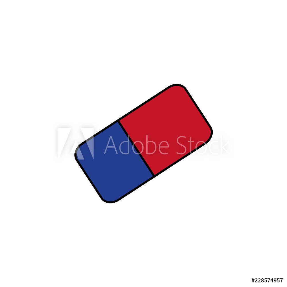 1000x1000 Photo Art Print Eraser Icon Vector Europosters