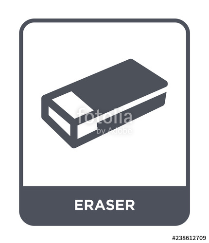 430x500 Eraser Icon Vector Stock Image And Royalty Free Vector