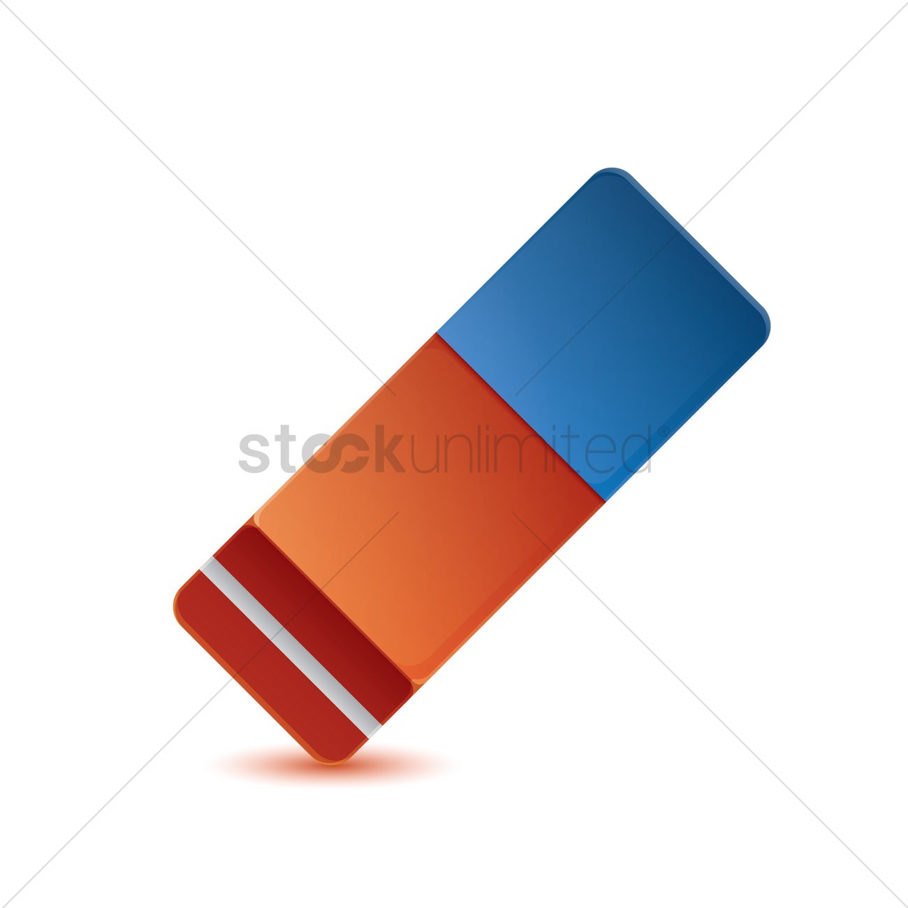 1300x1300 Eraser Vector Image