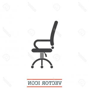 300x300 Photostock Vector Office Chair Vector Business Manager Empty Seat