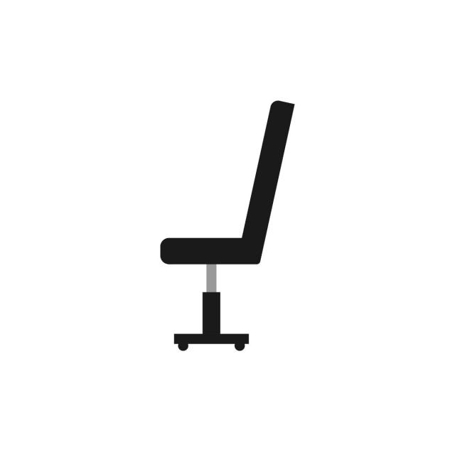 640x640 Chair Graphic Design Template, Comfort, Ergonomic, Boss Png