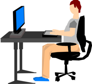 298x270 Ergonomic Chair Clip Art