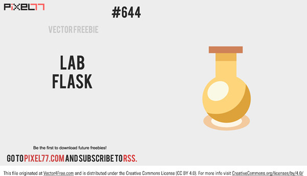 600x345 Erlenmeyer Flask Free Vector Download