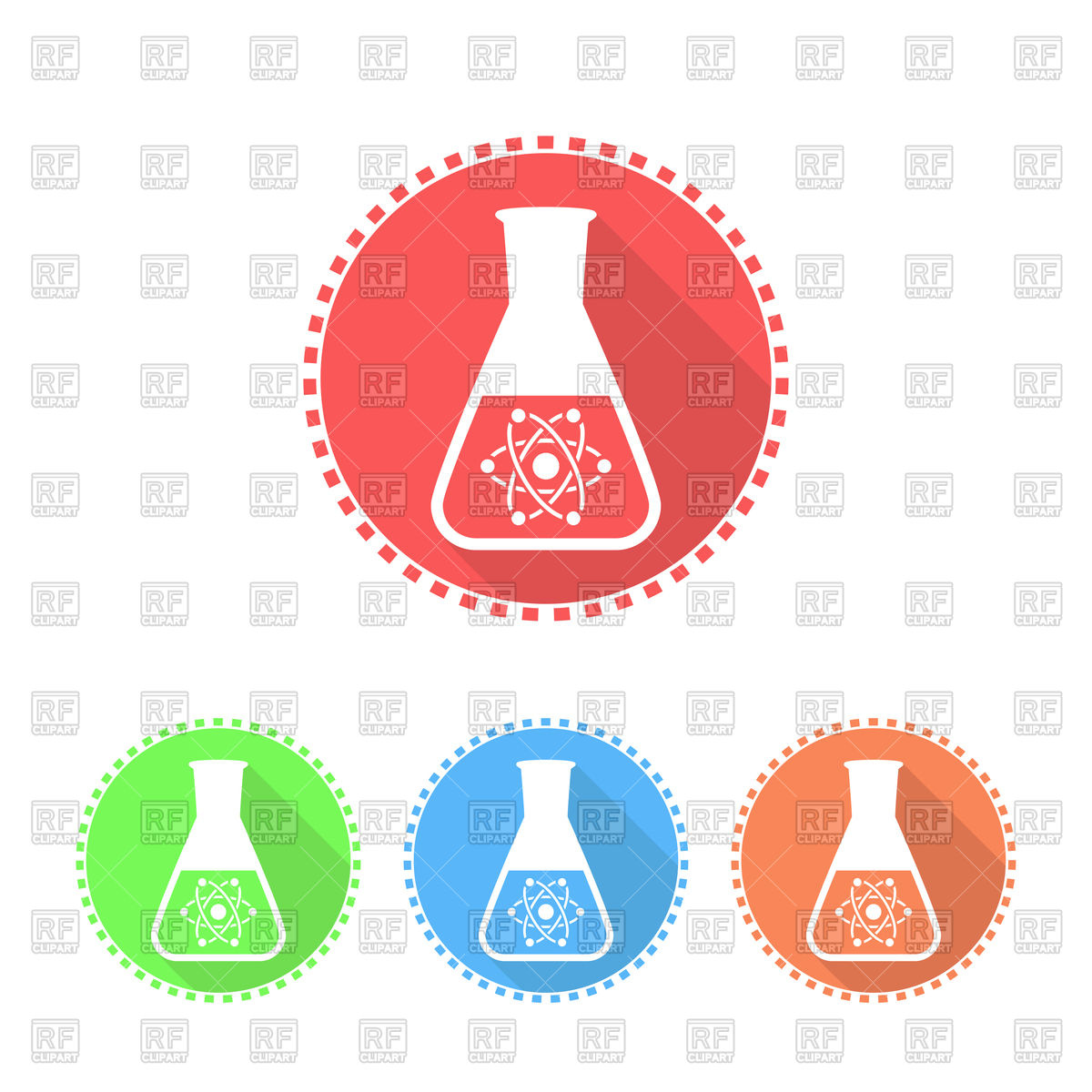 1200x1200 Simple Icons Of Conical Flask Vector Image Of Healthcare, Medical