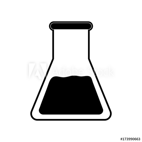500x500 Erlenmeyer Vector Illustration