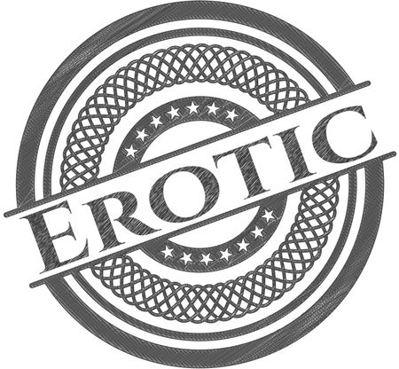 450x416 Erotic Drawn With Pencil Strokes Freestock Vectors