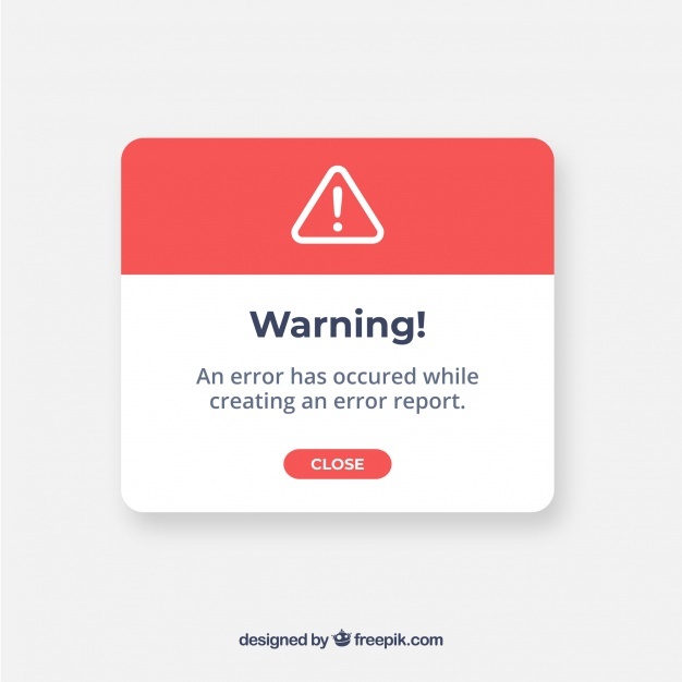 626x626 Error Vectors, Photos And Free Download
