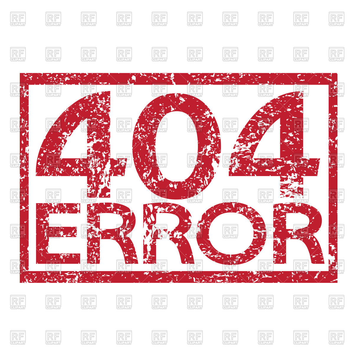 1200x1200 Stamp With Red Text Error Vector Image Of Objects Tumdee