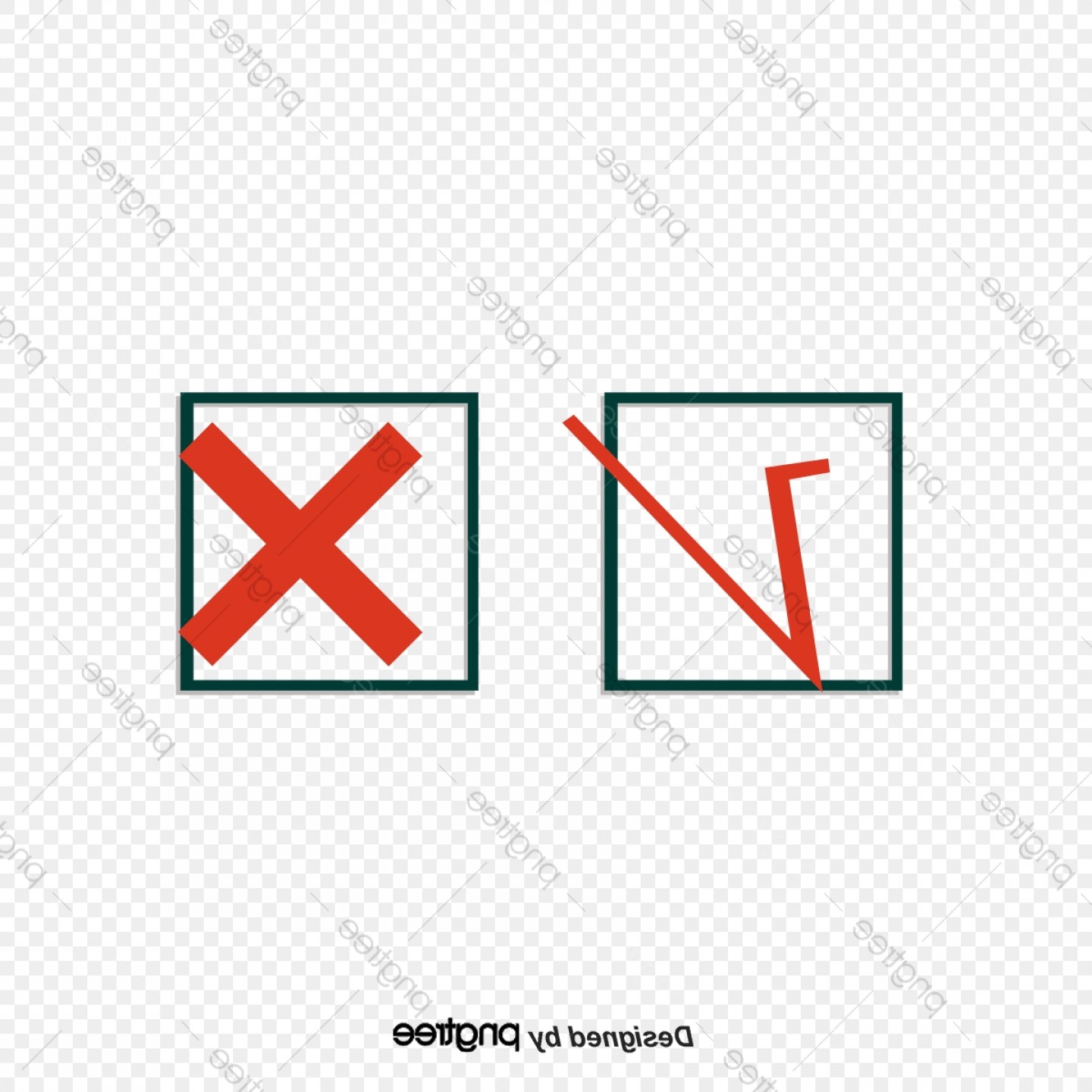 1440x1440 Vector Error Mark Three Dimensional Red Handandbeak