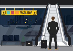 286x200 Escalator Free Vector Art