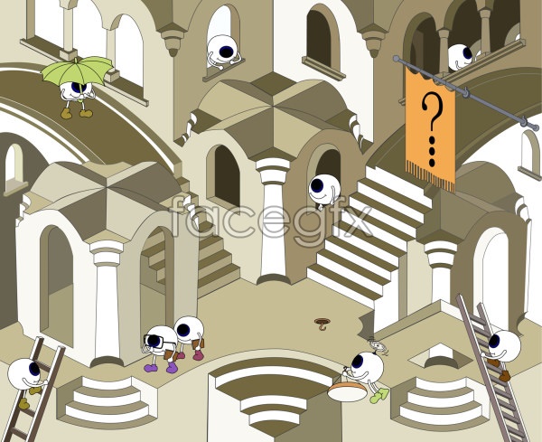 600x489 Escher Vector Over Millions Vectors, Stock Photos, Hd Pictures