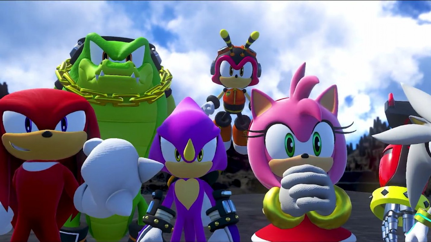 1430x804 Sonic Forces Amy Charmy Espio Vector And Knuckle Soidergi