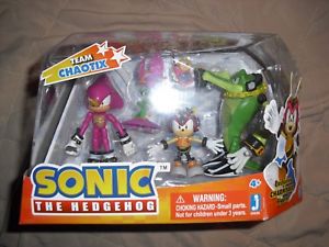 300x225 Team Chaotix Pack Jazwares Nib Charmy Bee Espio Vector Sonic
