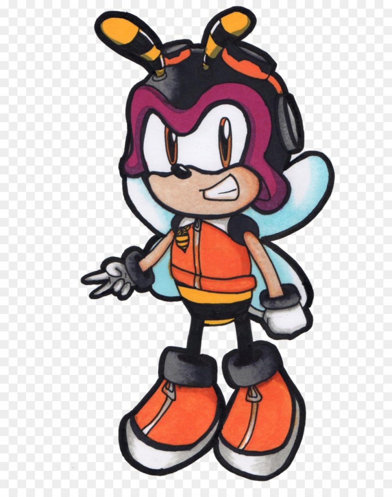 1296x1641 Charmy Bee Sonic The Hedgehog Espio Chameleon Handandbeak