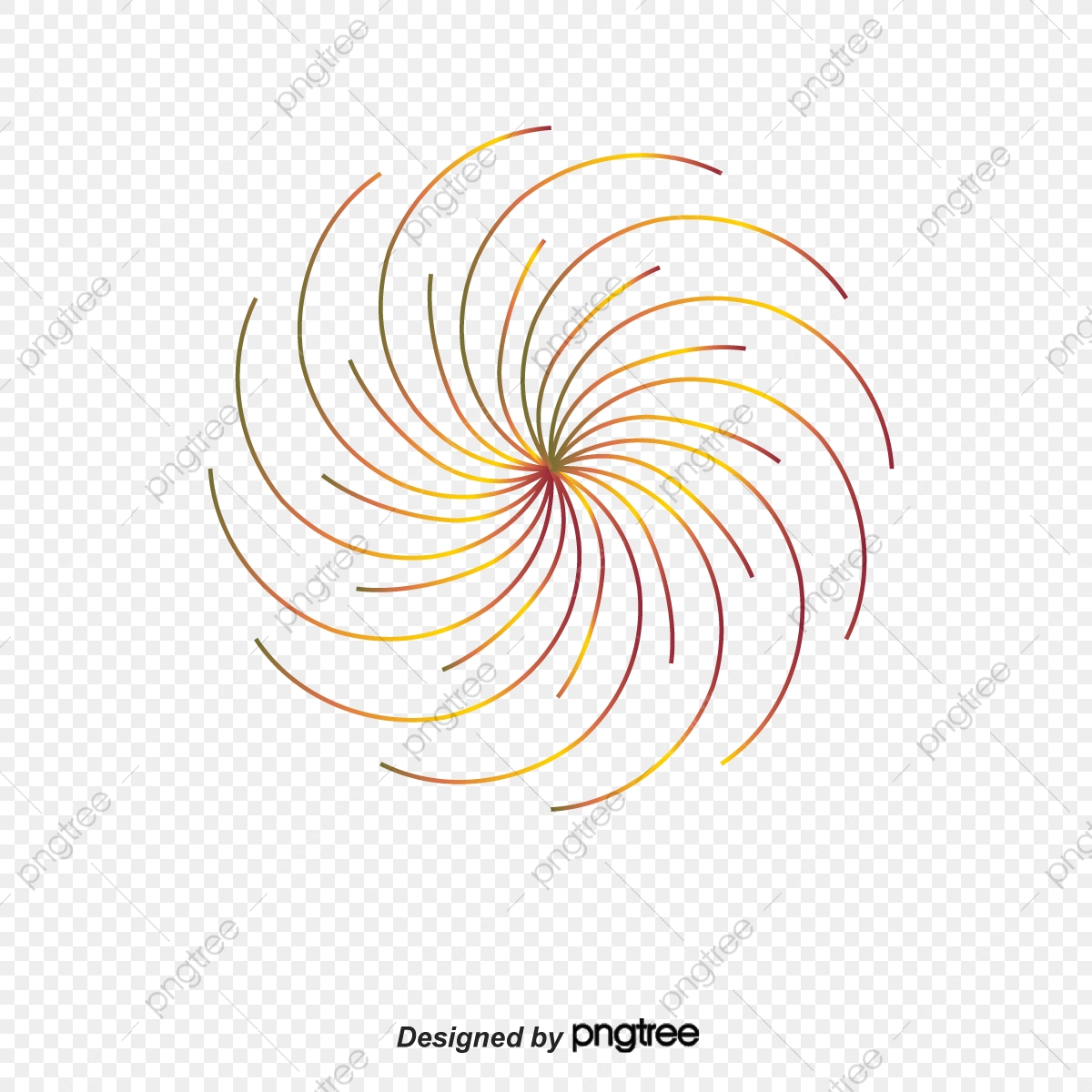 1200x1200 Las En Espiral, Rojo, Espiral, Png Y Vector Para