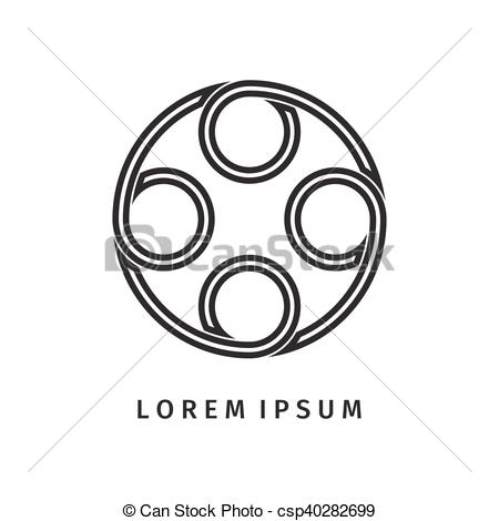 450x470 Resumen, Espiral, Vector, Logotipo, Design Concepto