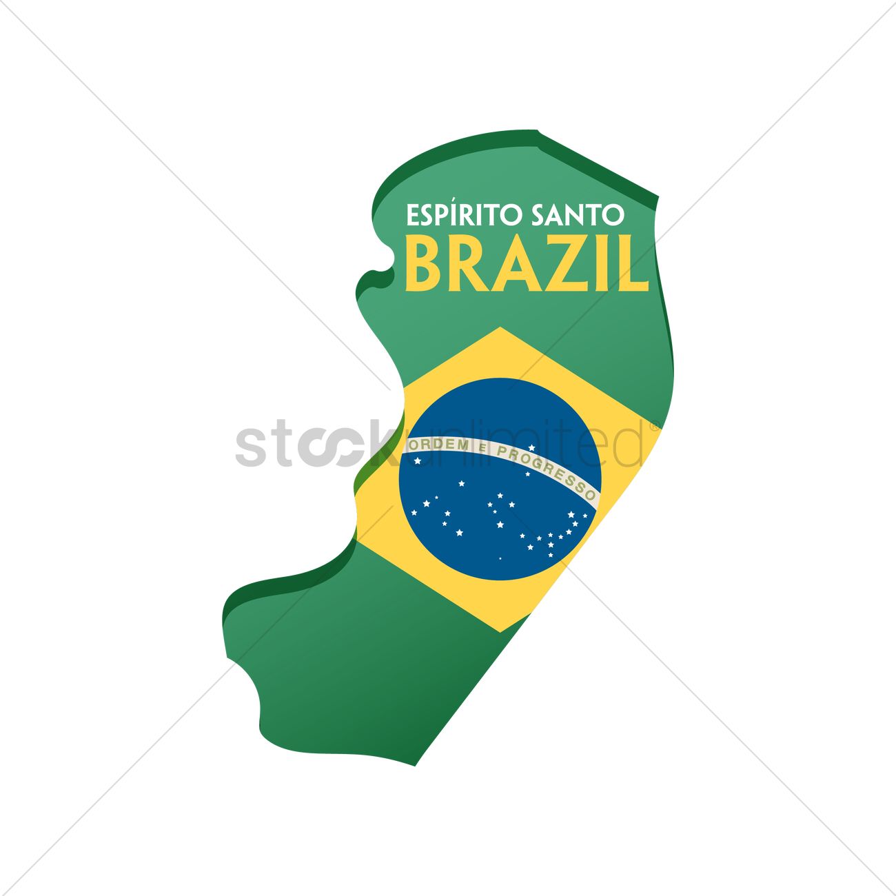 1300x1300 Espirito Santo Map Vector Image