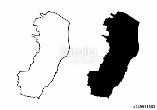 500x350 Espirito Santo State Maps Stock Image And Royalty Free Vector