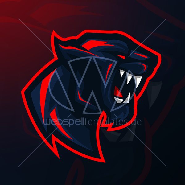 600x600 Webspell Templatesvector Panther Esports