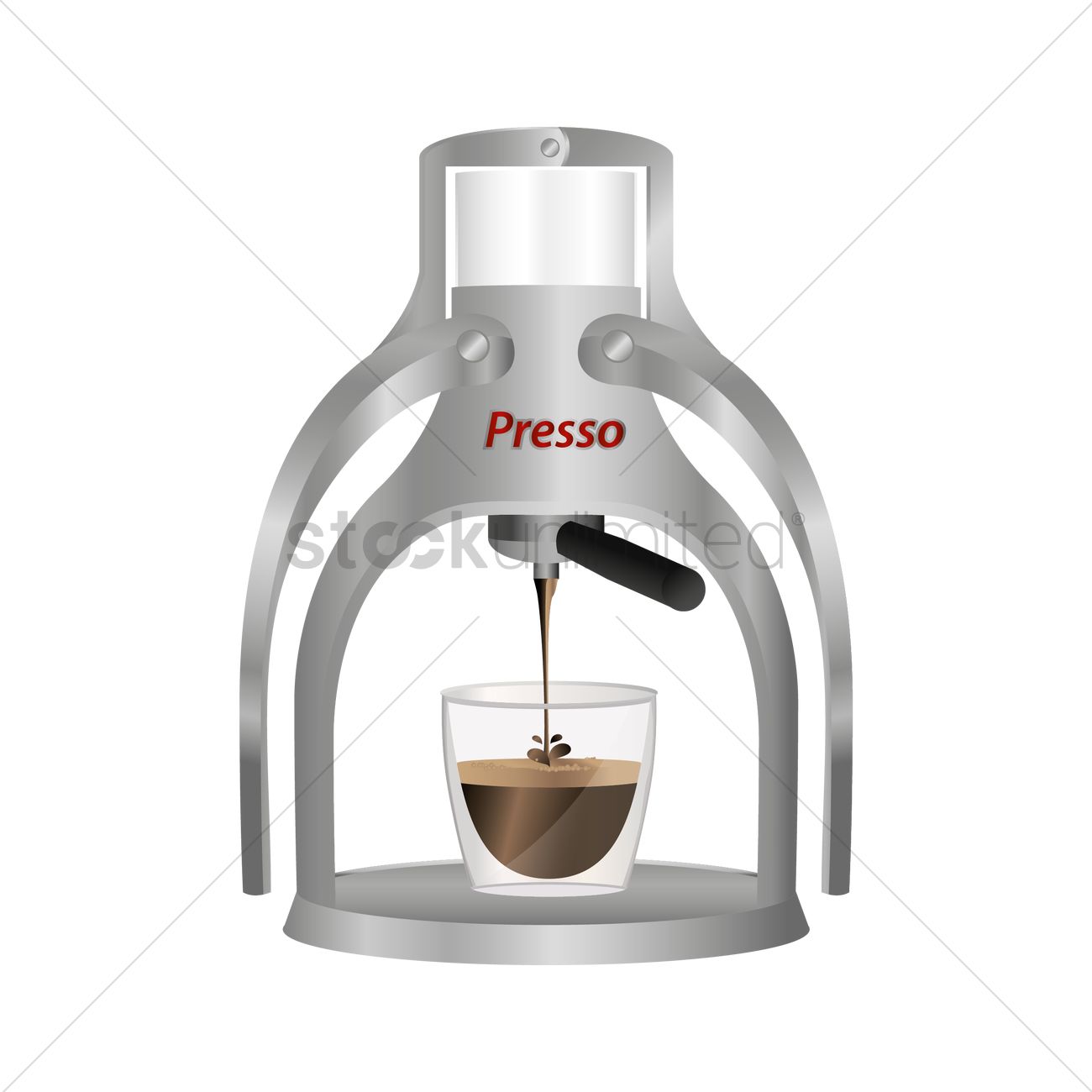 1300x1300 Espresso Machine Vector Image