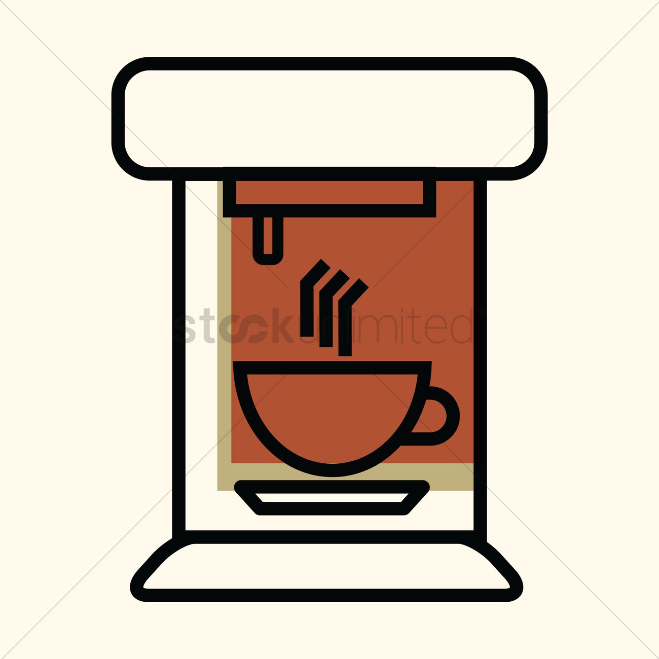1300x1300 Espresso Machine Vector Image