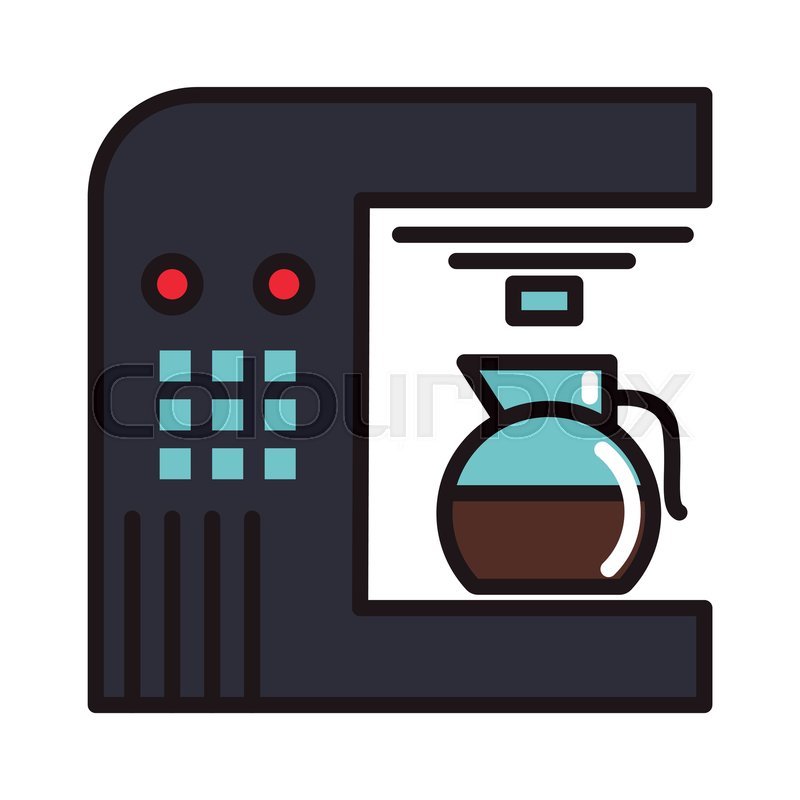 800x800 Espresso Machine Symbol Vector Stock Vector Colourbox