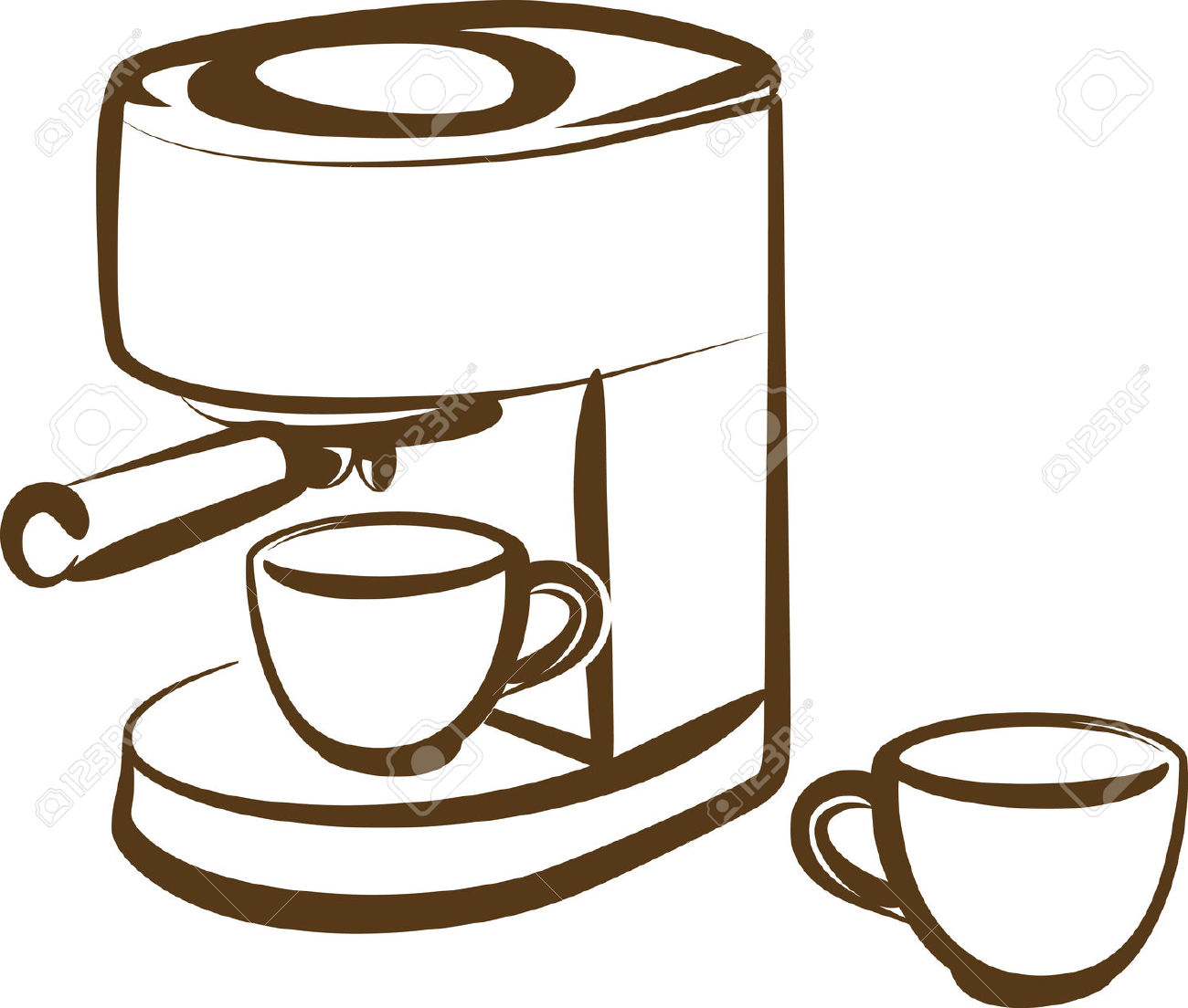 1300x1104 Barista Clipart Coffee Machine For Free Download And Use Images