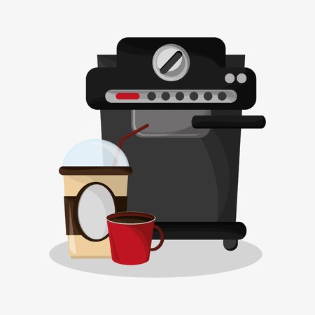 450x450 Coffee Espresso Machine With Glass Disponsable For Hot Drinks