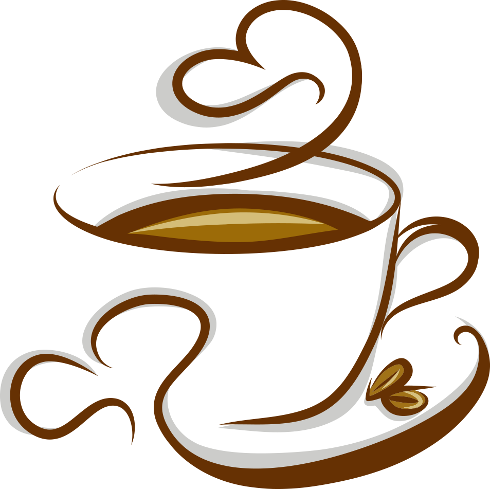 953x951 Download Coffee Cappuccino Cup Tea Espresso Vector Of Clipart Png