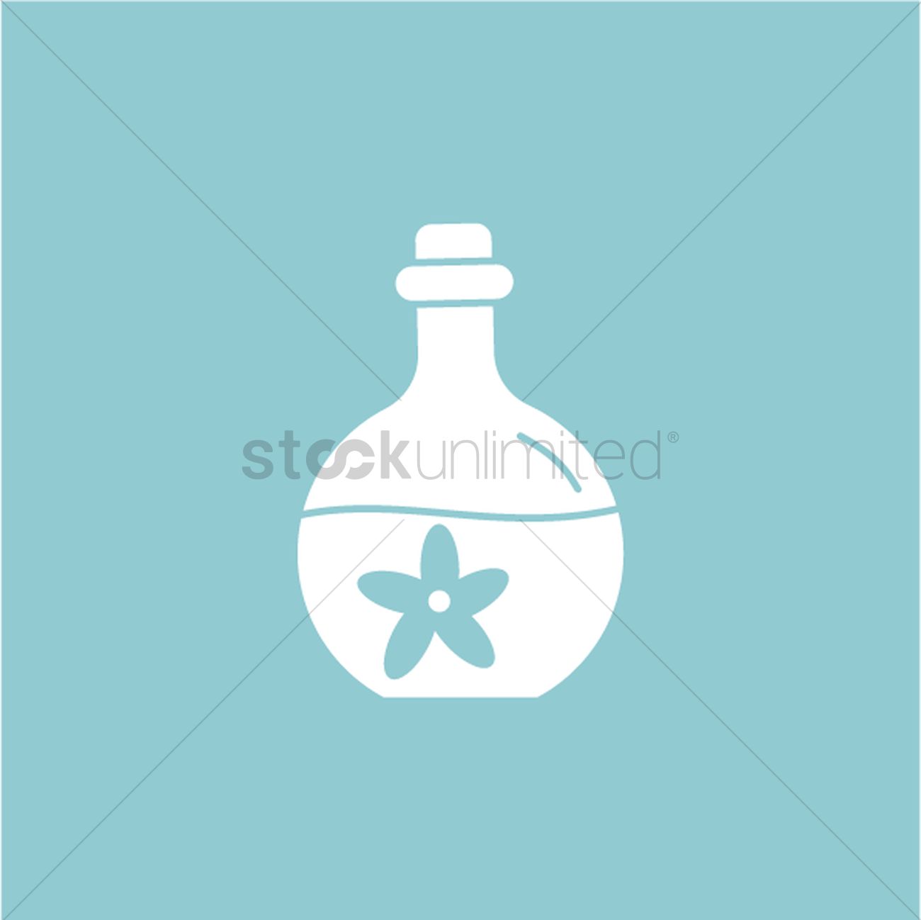 Essential Oil Bottle Vector Image 1300x1298 Essential Oil Bottle Vector Image