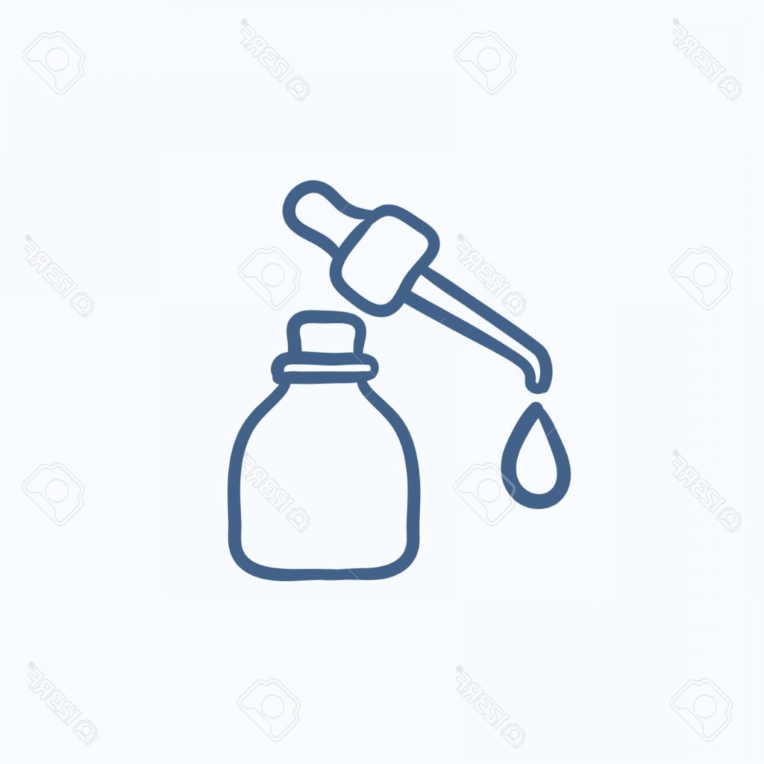 Photostock Vector Bottle Of Essential Oil And Pipette With Drop 1560x1560 Photostock Vector Bottle Of Essential Oil And Pipette With Drop