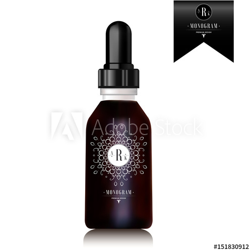 Realistic Essential Oil Bottle 500x500 Realistic Essential Oil Bottle