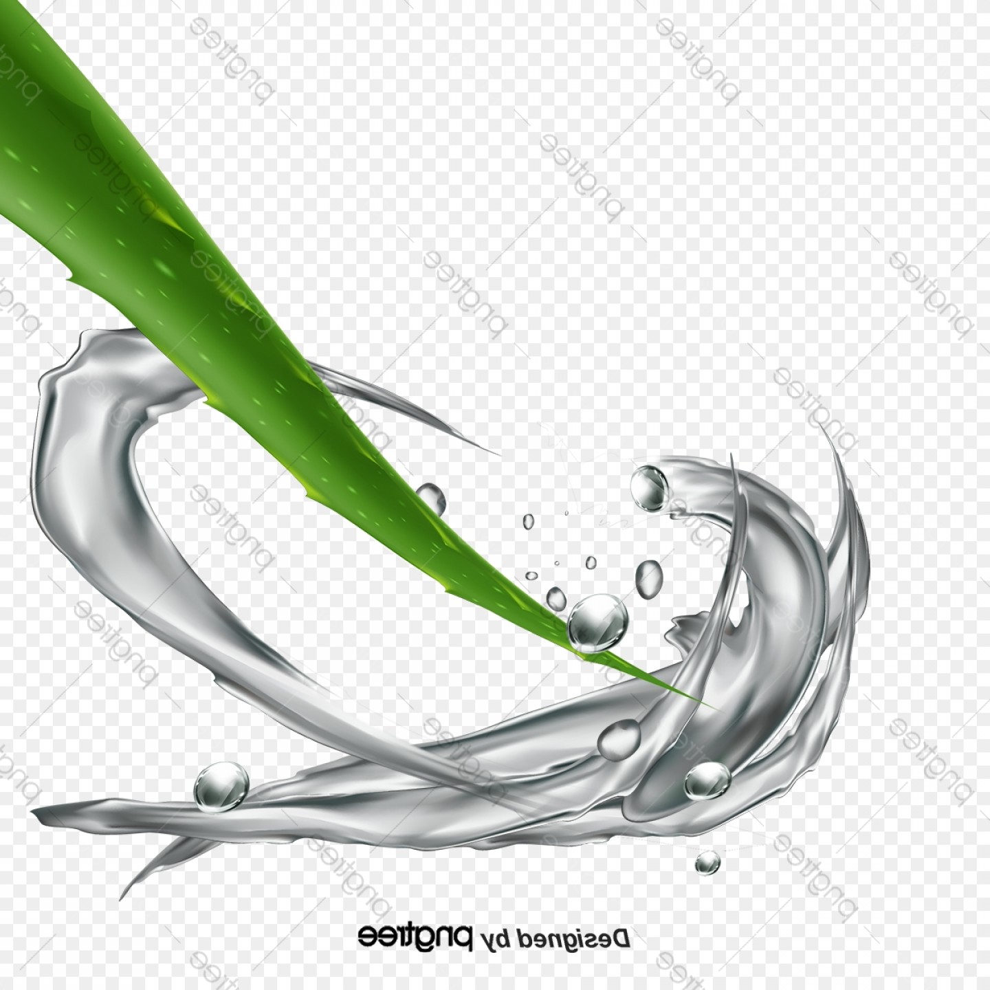 1440x1440 A Drop Of Aloe Vera Essential Oil Vector Material Hoodamathrun