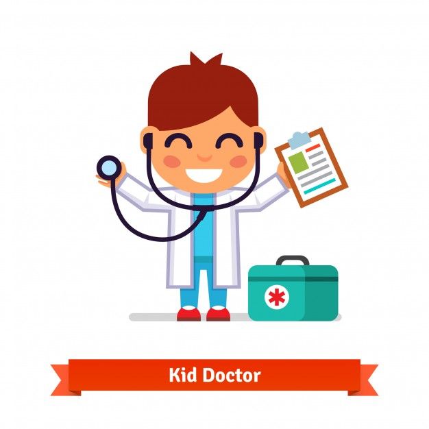 626x626 Juego, Doctor, Estetoscopio Vector Gratis Cute